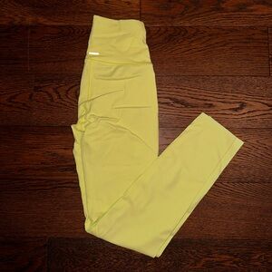 Aerie High Waisted Yellow Leggings